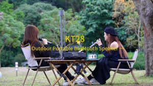AWEI 30W Wireless Karaoke Bluetooth Speaker | KT28 Microphone Mic Outdoor Portable RGB HiFi Audio USB Player System