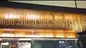 Lampu Tumbler LED Tirai Dekorasi Hias Natal Twinkle Light 100 LED DEKORASI KAMAR MURAH