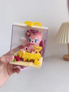 ⚠️现货⚠️ReadyStocks Disney LinaBell blocks 迪斯尼 玲娜贝儿 粉色小狐狸 新品卡通人物 微颗粒 创意 拼装积木玩具