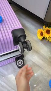 Indo - 8 PCS Cover Roda Koper / Protector Ring Karet Roda Koper / Luggage Trolly Wheel Cover