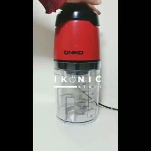IKONIC Choper NK Katana 3in1 Food Processor Penggiling Daging Dan Bahan Dapur