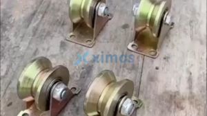 Xximos 1.2inch-4 Inch 1heavy Duty V Groove Pcroller For Sliding Door Gate Roller