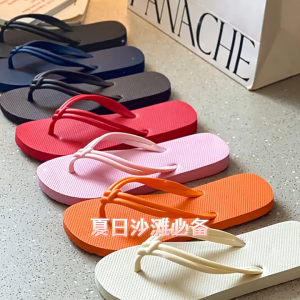 รองเท้าแตะ แบบหูคีบ รองเท้าแฟชั่น สไตล์เกาหลี สายคาดแบบถัก รองเท้าแฟชั่นซัมเมอร์ สำหรับผู้หญิงพื้นนุ่ม น้ำหนักเบา สวมใสสบาย