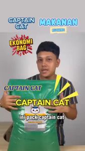 CAPTAIN CAT OCEAN FISH Dry Cat Food 10KGEKONOMI BAG OCEAN FISH Makanan Kuching Kering /Makanan kuching Murah