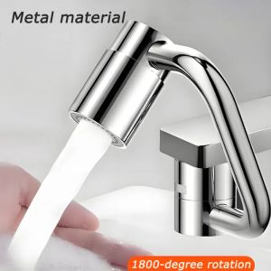 2/1Pcs 1080 Degree Swivel Stainless Steel Kitchen Faucet Extender Universal Dual Mode Bathroom Sink Accessories with Adapter
