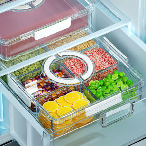 Sealed Compartmentalized Food Storage Box