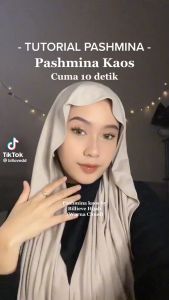 Pashmina Meleyot Kaos Jersey Oval & Pasmina Jersi Oval