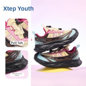 XTEP | Breathable Wear-resistant Girls Outdoor Hiking Shoes