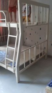 Giường tầng sắt hộp 1m4/1m6 dài 2m - giường hộp 4x8 chắc chắn y hình thực tế giao nhanh tphcm bình dương