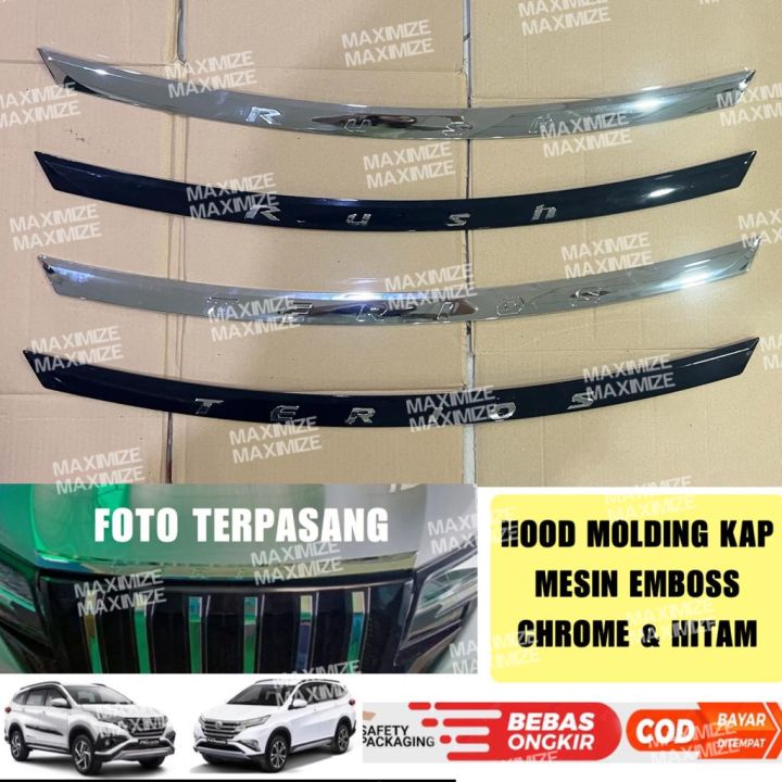 List%20Hood%20Molding%20Kap%20Mesin%20All%20New%20Rush%20Terios%202018%202023%202024%20Up%20Emboss%20GR%20SPORT%20TRD%20Hitam%20Chrome%20-%20Image%202