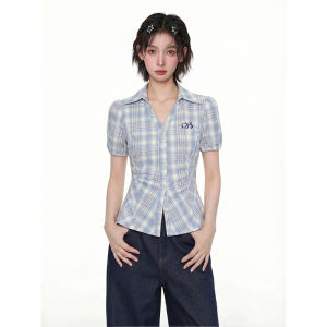KBVVR | Regular Shoulder Bubble Sleeve Summer Shirt