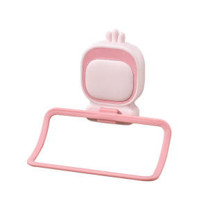 Wall-Mounted Sticky Wall Stickers Cartoon Childrens Soap Dish Water Draining Rack Punch-Free Wall-Mounted Soap Box