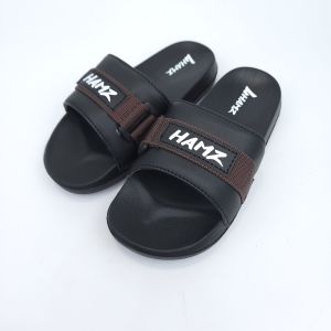 Hamz Webing coklat Sandal Slide Casual Anak pria/wanita
