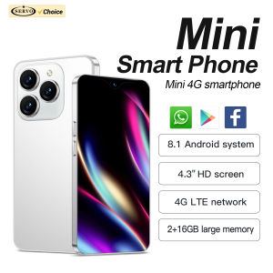 2026 SERVO 4G LTE Mini Smartphone Android System Google Play 2GB+16GB 13MP Camera OTG WiFi Hotspot 4.3" Display Cute Smart Phone