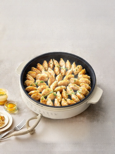 [China Plug Adapter Needed] Bear | Deepened & Enlarged Electric Pancake Griddle
