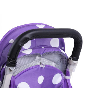 Sarung Tangan Pelindung Pegangan Stroller Bayi Bahan Pu Kulit Imitasi Tahan Air