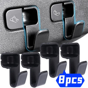 8PCS Rear Trunk Hook for Tesla Model Y 2024 Accessories Luggage Bag Umbrella Hanger Holder Space-Saving Car Organizer Accessories