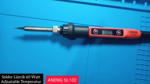 Solder Elektrik Adjustable Temperature LCD Display Digital Cepat Panas 60 Watt ANENG
