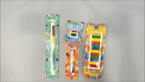 Kotak Pensil Mainan Balok Partikel Kecil Kreatif DIY Stationery Kotak Pensil Unik