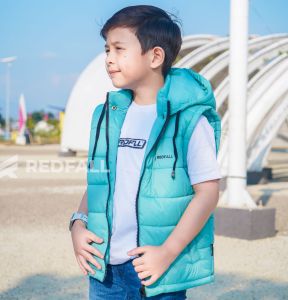 Rompi Puffer Anak Premium Tebal Bolak Balik Usia 3-12 Tahun