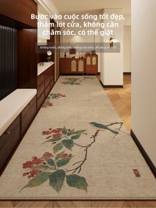 Thảm Chống Trượt Phong Cách Trung Quốc Đặt Hàng Theo Yêu Cầu Mới