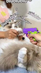 GunToy Turnip GunToy Colorful 3D MiniCarrot Gun Toy For Kids Boy hand Gun Toy Childrens Gifts
