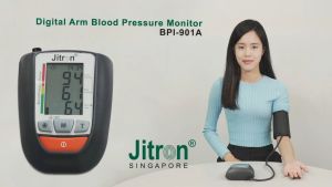 Jitron Digital Arm Blood Pressure Monitor Bpi - 901a - Designed in Germany - 2 Years Local Warranty