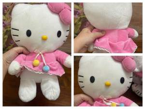 Hello kitty nhồi bông Halloween cosplay bí đỏ 28cm 2 hand
