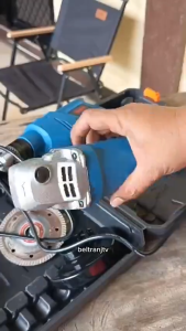 REAIM 3IN1 SET Multifunctional Combo Kit HIGHT POWER Angle Grinder Impact Drill Jigsaw Electric Saw WITH FREE Drill bits Blade