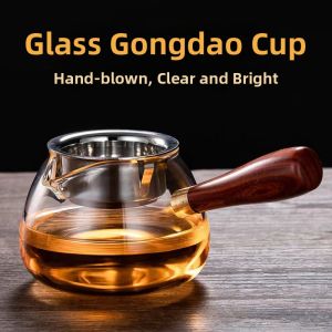 Thick Side Handle Heat Resistant Fairness Cup Tea Strainer Set