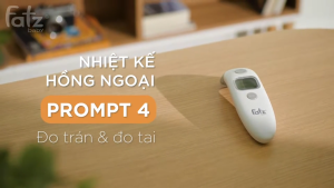 Nhiệt Kế Hồng Ngoại Đo Tai & Đo Trán PROMPT 4 Fatzbaby - Lỗi 1 Đổi 1 trong 2 năm Tuổi thọ 5 năm