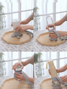 Tas Botol Air Tali Tumbler Bottle Sling Bag Tali Botol Tumbler Cocok untuk berbagai jenis botol