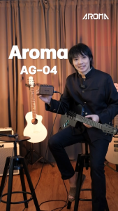 แอมป์กีต้าร์ Aroma AG-04 ลำโพงกีต้าร์ขนาดพกพา กำลังขับ 5 วัตต์ มีบลูทูธ