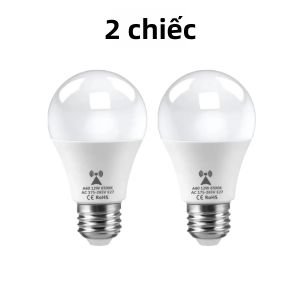 Bóng Đèn LED Cảm Biến Chuyển Động Radar E27 Tiết Kiệm Năng Lượng 6000K Màu Trắng Lạnh AC85V-265V Dành Cho Cầu Thang - Chỉ Phát Sáng Vào Ban Đêm/tối
