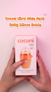 COCONI Ultra Wide Neck Baby Silicone Bottle 150ml 210ml | Botol Dot Susu Bayi Anak Silicone Food Grade BPA FREE