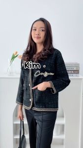 ELYCLOTH | KIM CARDIGAN | CARDIGAN RAJUT WANITA PREMIUM FURY KNIT