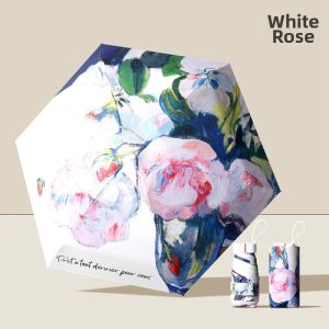 MOLORE | Compact Folding Sun & Rain Umbrella 5 Folds