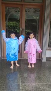 Jas Hujan Anak Laki Laki Perempuan TK SD Karakter Raincoat ST0105