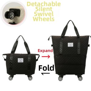 BEICHAO | Large Capacity Fashionable Womens Wheeled Travel Bag