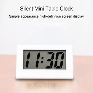 Small Battery Operated Digital Clock Compact LED Display for Desk Wall Shelf Kitchen Classroom Office & Bedroom
