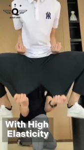 M-8XL Men's Casual Long Pants: Stretch Quick-Dry Comfortable with Pockets Track Pants