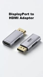 Hagibis | Hagibis DisplayPort to HDMI Adapter 8K 60Hz DP Male to HDMI Female Connector Cable Extension for PC Laptops External Monitor