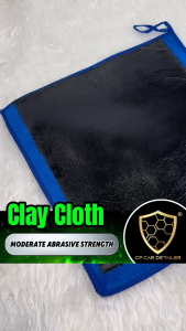【CP CAR Detailer】Car Clay Cloth Cleaning Detailing Mud Stains Removal 30cm 30cm Car Wash Accessories