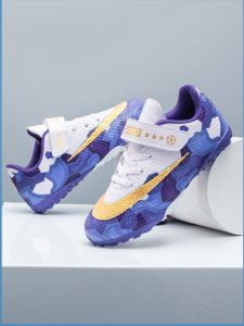 Childrens Football Shoes C Romassey 2024 New Arrival Primary School Girls Training Velcro Falcon Broken Nail Boys Sneakers