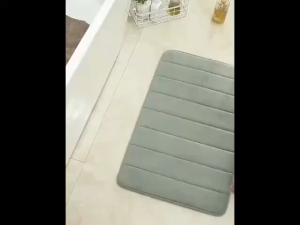 Memory Foam Bath Mat Floor Mat Water Absorption Rug Toilet Bath Pad Non-Slip Carpet Alas Kaki