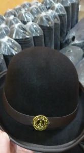 Topi Pramuka Rajut Dewasa Motif Garis Bahan Laken Tahan Air