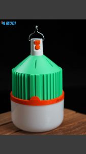 MODI โคมไฟตุ้มอเนกประสงค์ แสงขาว ชาร์จUSB สามารถขยายและย่อส่วนได้ สายชาร์จType-C ยาว30cm