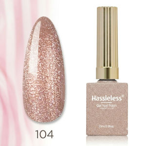 Hassleless Solid Color Gel Nail Polish 15ml large capacity removable UV/LED gel polish made with hypoallergenic and environme