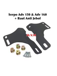 PAKET SPION WINGLET STEALTH JUMBO CNC KACA BENING PLUS BREKET SERPO PISAH PNP MOTOR HONDA ADV 150 LOKAL DAN ADV 160 NEW