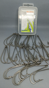 [Size 7/0] 50pcs Surecatch Sure Catch Fishing Hook Stainless Steel 1930SS O  Shaughnessy